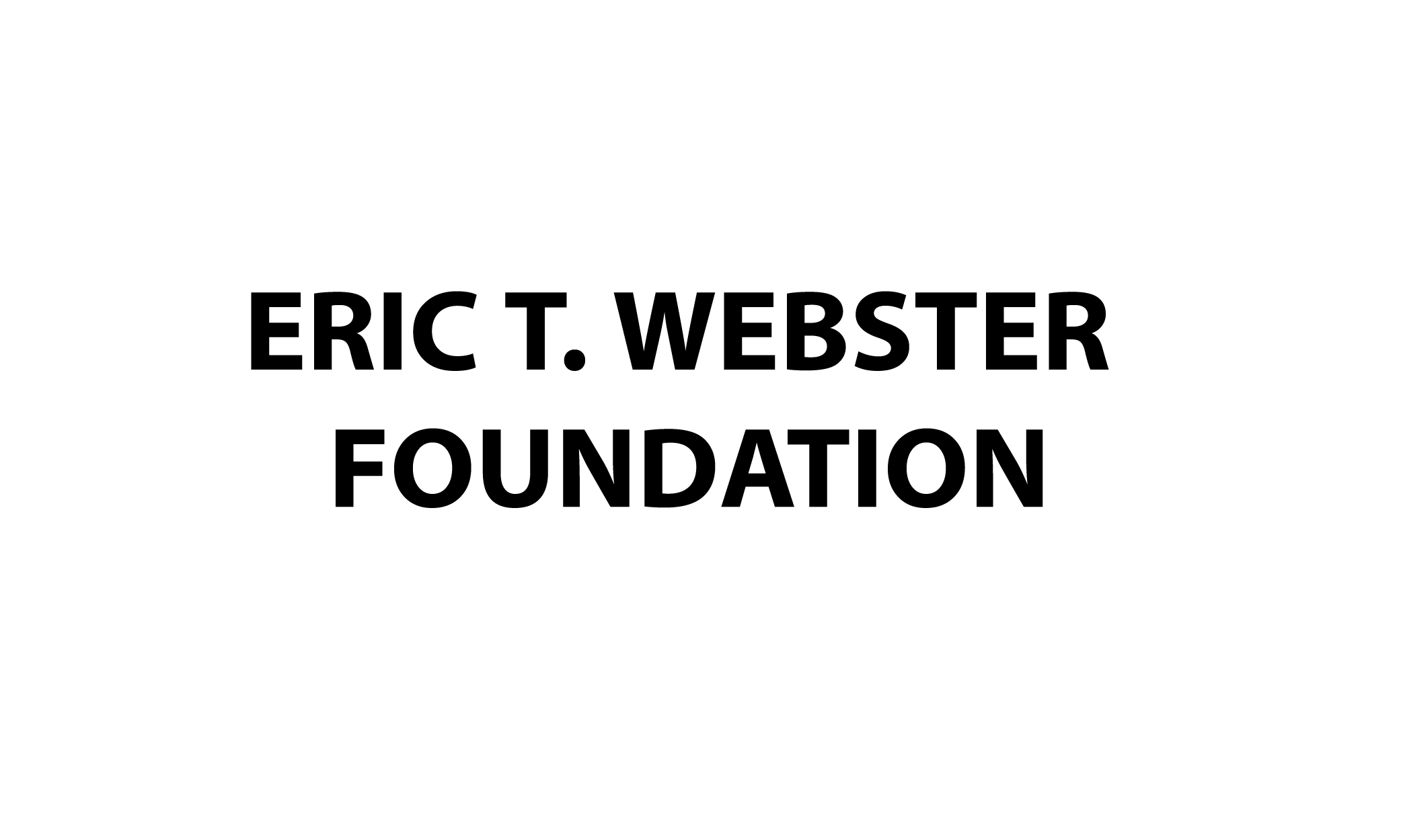 Eric T. Webster Foundation