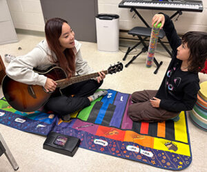 Music therapy with Rainstick for Autism Therapy by Giant Steps