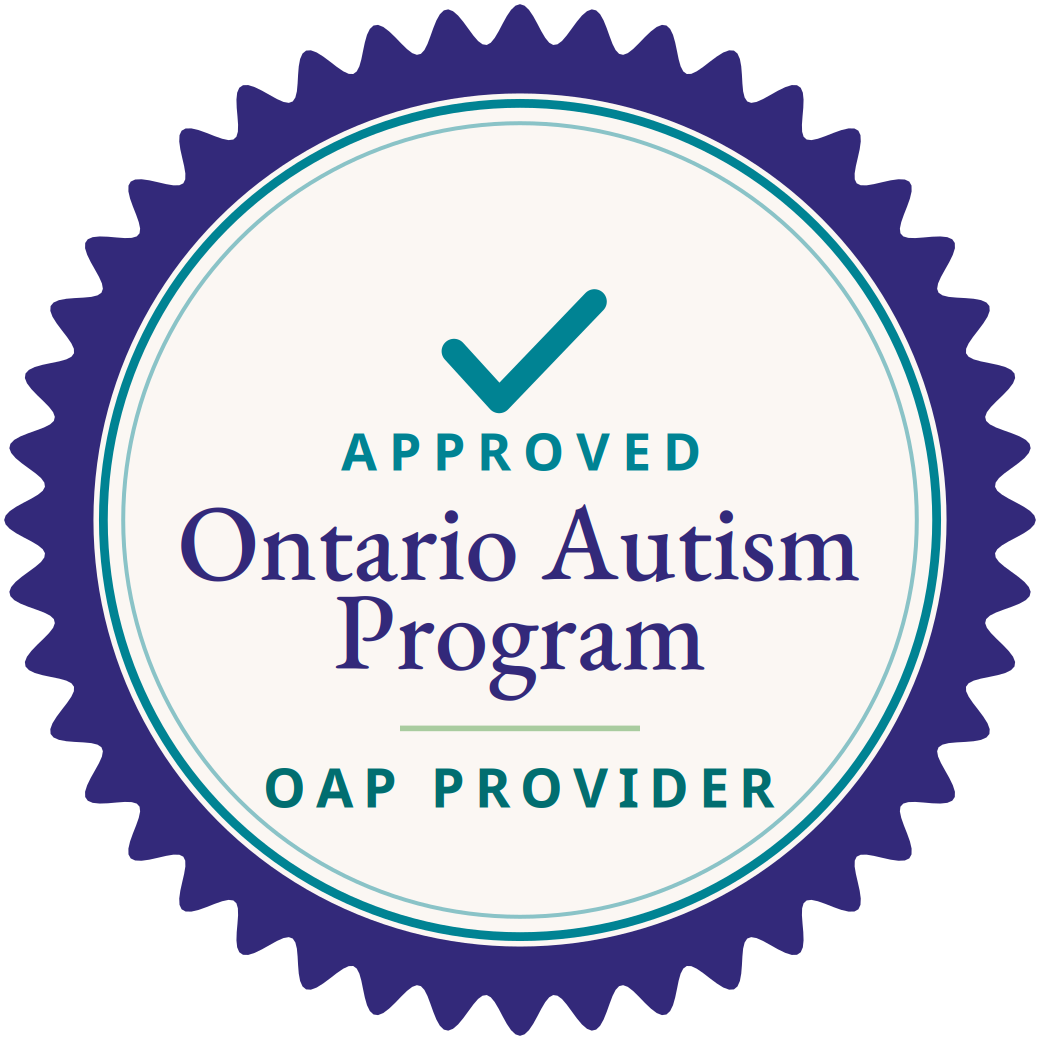 OAP_seal Our therapists are approved Ontario Autism Program (OAP) providers